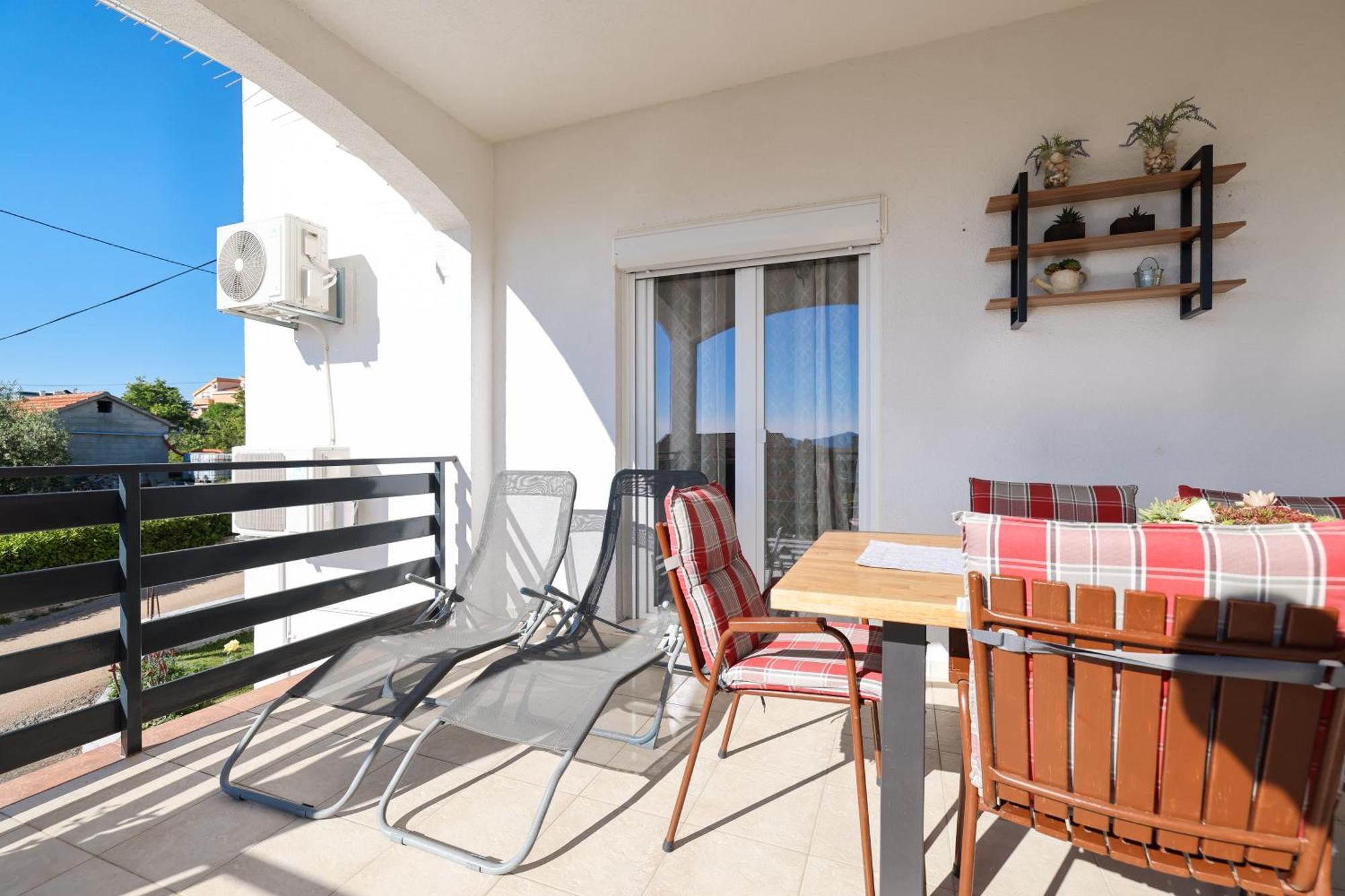 Apartment Pantalon, Big Terrace And Free Parking Zadar Zewnętrze zdjęcie