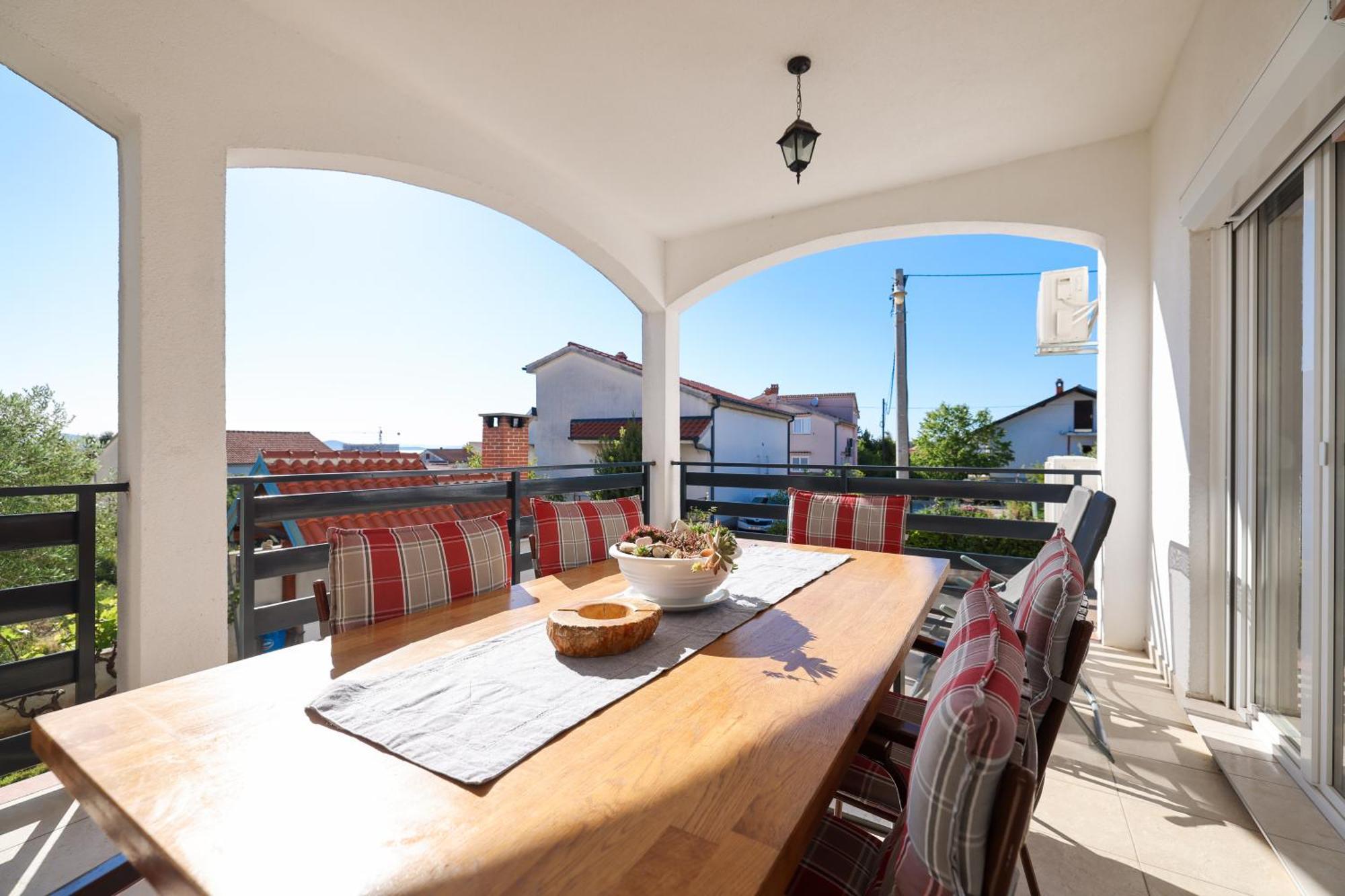 Apartment Pantalon, Big Terrace And Free Parking Zadar Zewnętrze zdjęcie